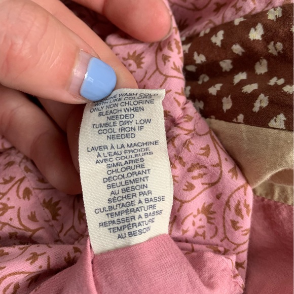 Vintage American Eagle y2k patchwork cottagecore midi skirt - Picture 7 of 7